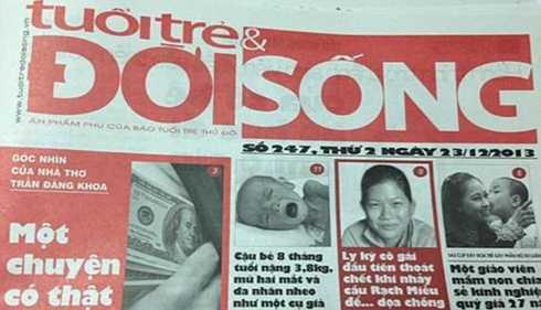 Xử phạt báo Tuổi trẻ thủ đô, báo Người đưa tin
