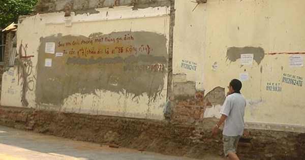 Bức tường 1 tỷ đồng ở Hà Nội lộ 'tử huyệt' quy hoạch đô thị