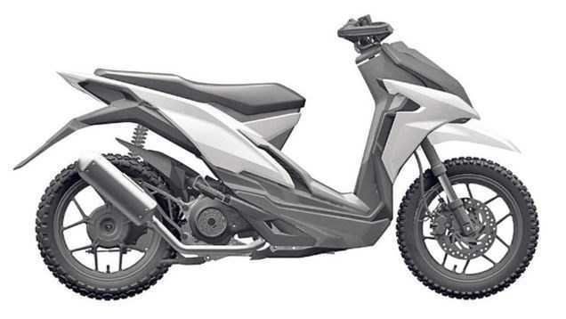 Honda ‘thai nghén’ xe ga mới cho dân phượt