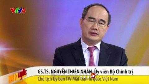 Video: Ông Nguyễn Thiện Nhân phân tích kinh tế bằng tiếng Anh