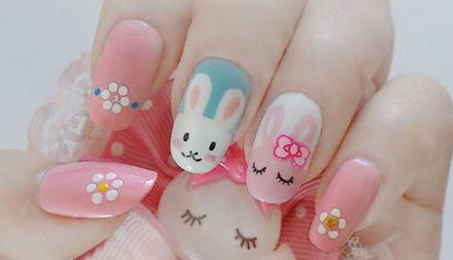DIY: Vẽ móng hình thỏ xinh xắn cho tuần mới đầy hứng khởi
