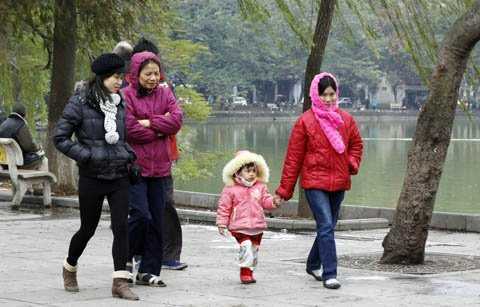 Gió mùa đông bắc mạnh sắp 'đổ bộ' miền Bắc