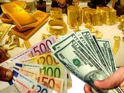 Giá vàng lình xình, giá USD giảm sâu