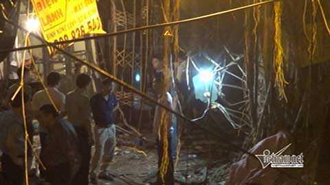 Clip: Nổ lớn tại Hà Nội, một người chết tại chỗ