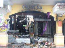 Huế: Cháy chợ Tứ Hạ, hệ thống chữa cháy tê liệt