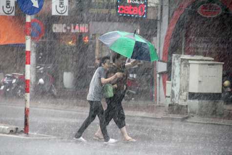 Hà Nội sẽ mưa liên tục từ sáng đến đêm
