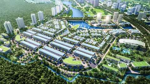 Ecopark chính thức mở bán đợt 1, sản phẩm biệt thự và nhà phố tại phân khúc Aqua Bay