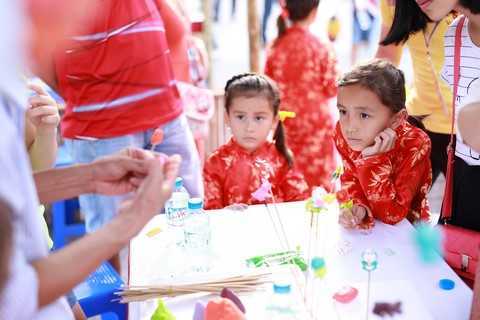 Những khoảnh khắc khó quên tại lễ hội trung thu Vinhomes Riverside