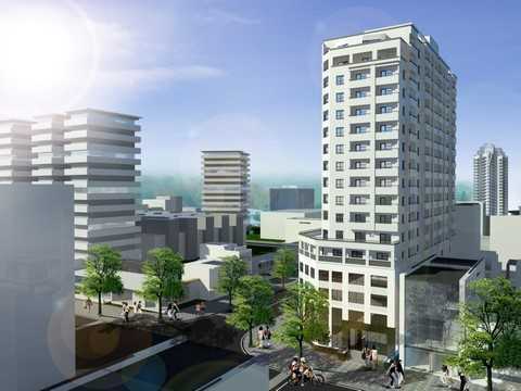 Căn hộ sân vườn ở chung cư cao tầng đầu tiên tại Hà Nội