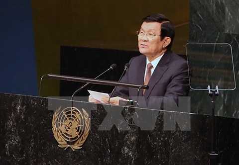 Toàn văn phát biểu của Chủ tịch nước Trương Tấn Sang về hoạt động gìn giữ hòa bình