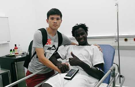 Tin mới nhất vụ Thanh Hào đạp gãy chân Abass