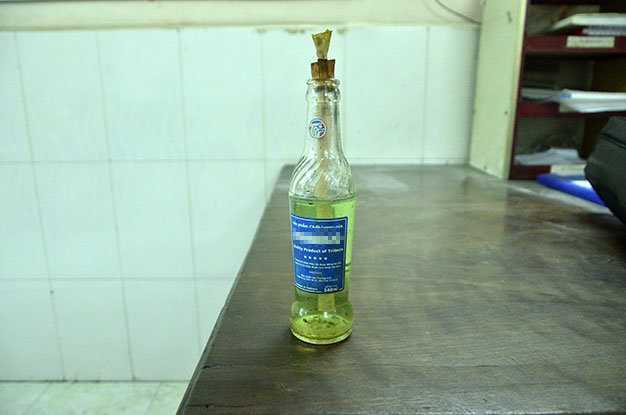 Nam thanh niên ném 'bom xăng' vào trụ sở công an