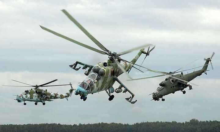 Trực thăng sát thủ của Nga chuẩn bị đến Syria diệt IS