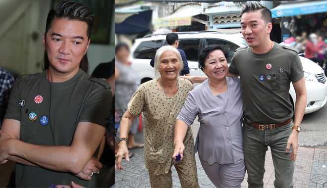 Mr Đàm xúc động trước cuộc sống cơ cực của nghệ sĩ Hồng Sáp