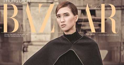 Lộ ảnh bìa của quán quân Vietnam’s Next Top Model 2015