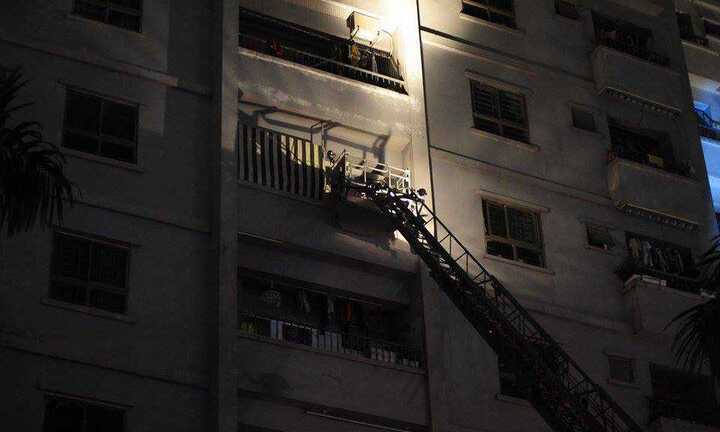 Cháy lớn khu đô thị Xa La: Hơn 100 người được giải cứu trong đêm