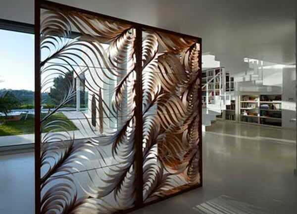 Cách đặt bình phong trong nhà hạn chế khí xấu