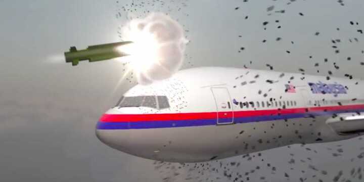 Video mô phỏng khoảnh khắc kinh hoàng MH17 bị tên lửa bắn hạ