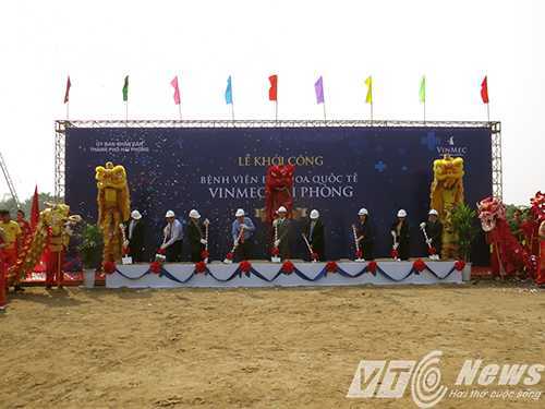 Khởi công bệnh viện nghìn tỷ tiêu chuẩn quốc tế ở Hải Phòng