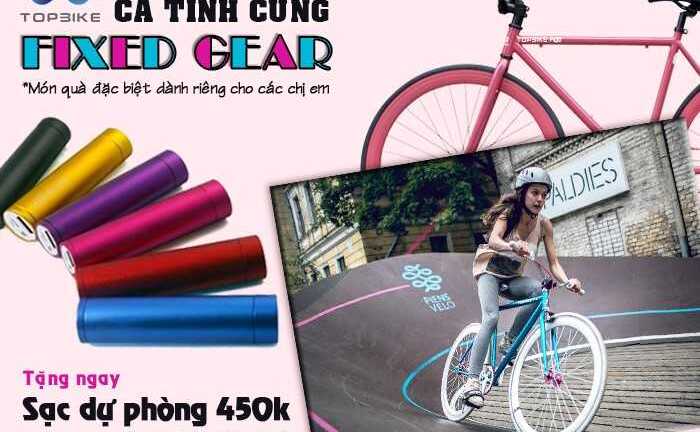 Xe đạp fixed gear chính hãng lên ngôi