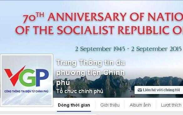 Chính phủ muốn phủ sóng thông tin trên Facebook