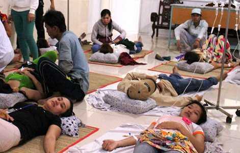 Hàng trăm công nhân bị ngộ độc tại Bình Dương