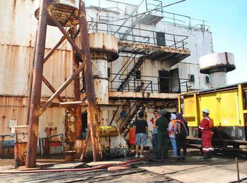 Nam giáo viên chết thảm sau tiếng nổ lớn tại xưởng đóng tàu