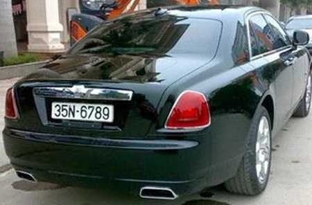 Truy tìm xe Rolls-Royce mang biển số xe tải
