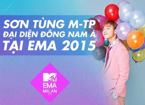 Sơn Tùng thua đại diện Trung Quốc tại MTV EMA