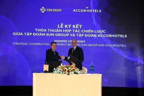 Sun Group hợp tác chiến lược với Tập đoàn quản lý khách sạn hàng đầu thế giới AccorHotels