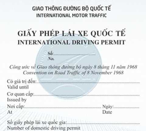 Phí cấp giấy phép lái xe quốc tế là bao nhiêu?