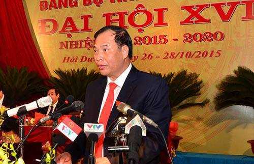 Chủ tịch UBND tỉnh Hải Dương được bầu giữ chức Bí thư Tỉnh ủy