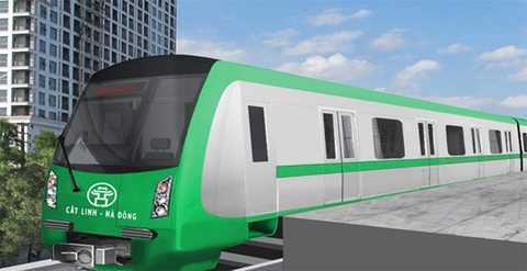 'Soi' thiết kế đoàn tàu tuyến đường sắt Cát Linh - Hà Đông