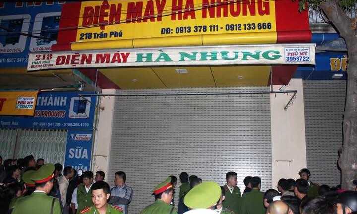 Thảm án ở Thanh Hóa: 4 người chết bất thường trong cửa hàng điện máy