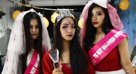 Đi tìm người đẹp nhất trong đêm Halloween của sinh viên thời trang