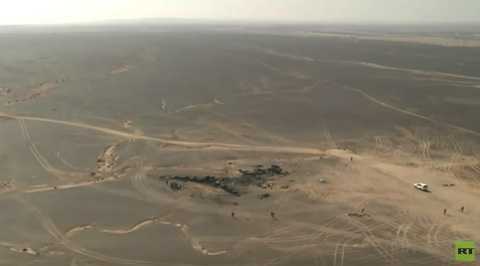 Video: Hiện trường vụ tai nạn máy bay Nga nhìn từ trên cao