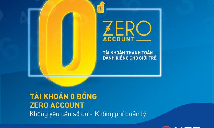 Rút tiền, thanh toán miễn phí với thẻ Zero Account