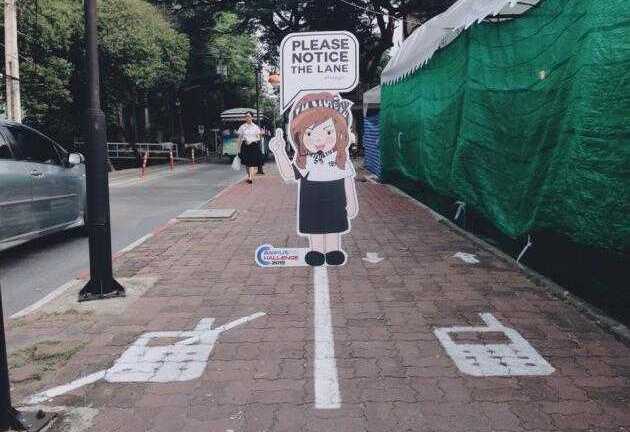 Video: Thái Lan thử nghiệm làn đường dành riêng cho người dùng điện thoại