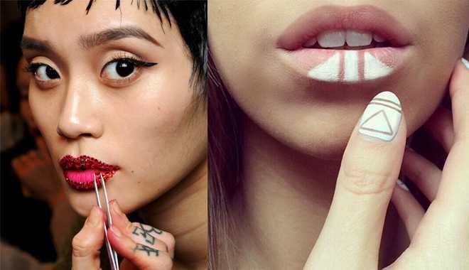 Môi có thể làm nhiều hơn việc chỉ đánh son