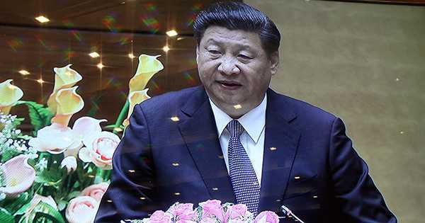 Ông Tập Cận Bình phát biểu trước Quốc hội Việt Nam