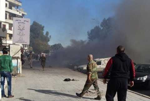 Video: Rocket nã trúng thành trì Tổng thống Syria, 23 người chết