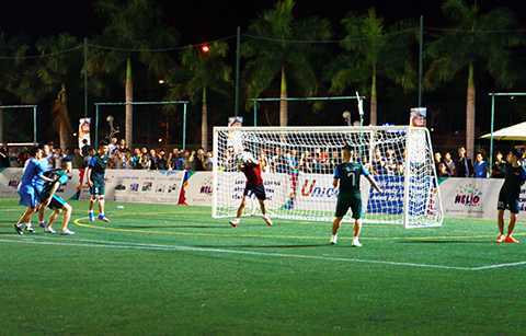 Kết thúc Tuyên Sơn Foundation Cup 2015, Sacombank FC giành ngôi vô địch