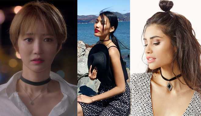 Choker - phụ kiện thống lĩnh mùa thu đông 2015