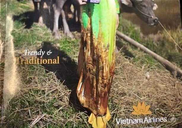 Tranh cãi hình bảo tháp trên áo dài, Vietnam Airlines thu hồi tạp chí Heritage