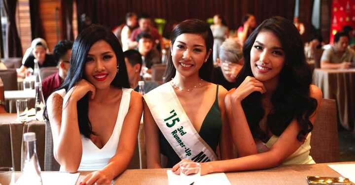 Lan Khuê đọ sắc Á hậu Quốc tế Thuý Vân trước thềm Miss World 2015