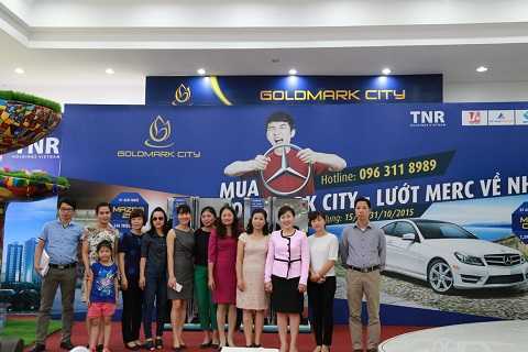 2,4 tỷ đồng tiền tiền thưởng đã về tay các chủ nhân mua căn hộ tại Goldmark City