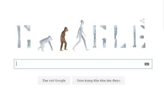 'Lucy người vượn phương Nam là ai' trên google tìm kiếm?