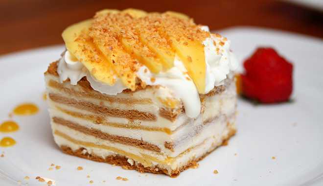 Làm bánh xoài lạnh không cần lò nướng 'dễ như ăn cháo'