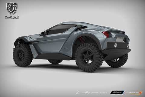 Sand Racer - Xe chinh phục mọi sa mạc có giá từ 100.000 USD