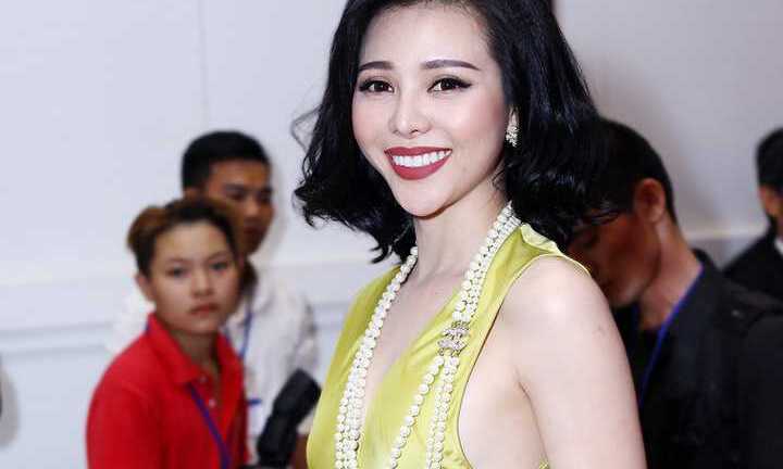 Á hậu Trà Giang khoe vẻ đẹp quý phái tựa Phạm Băng Băng